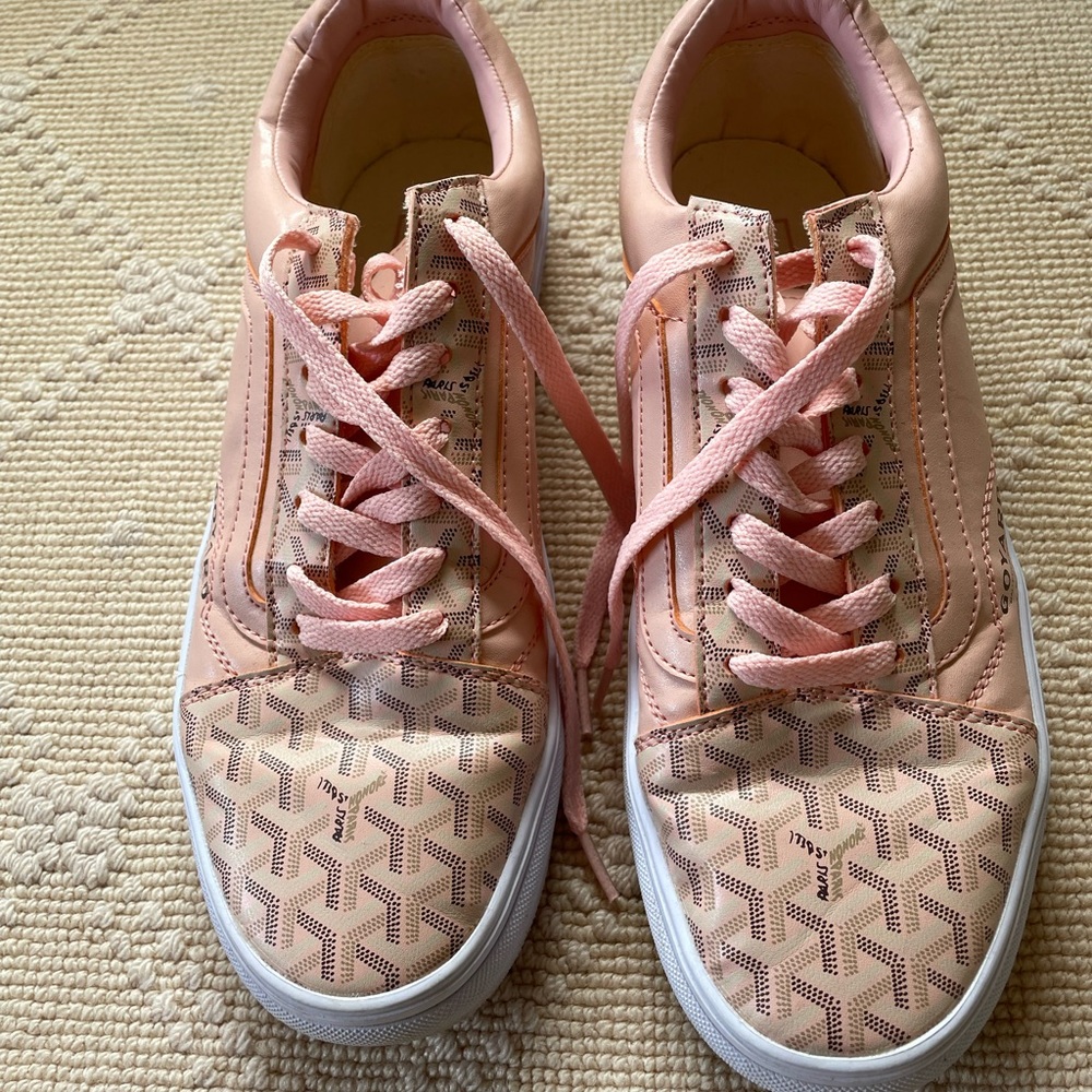 Goyard custom vans never worn